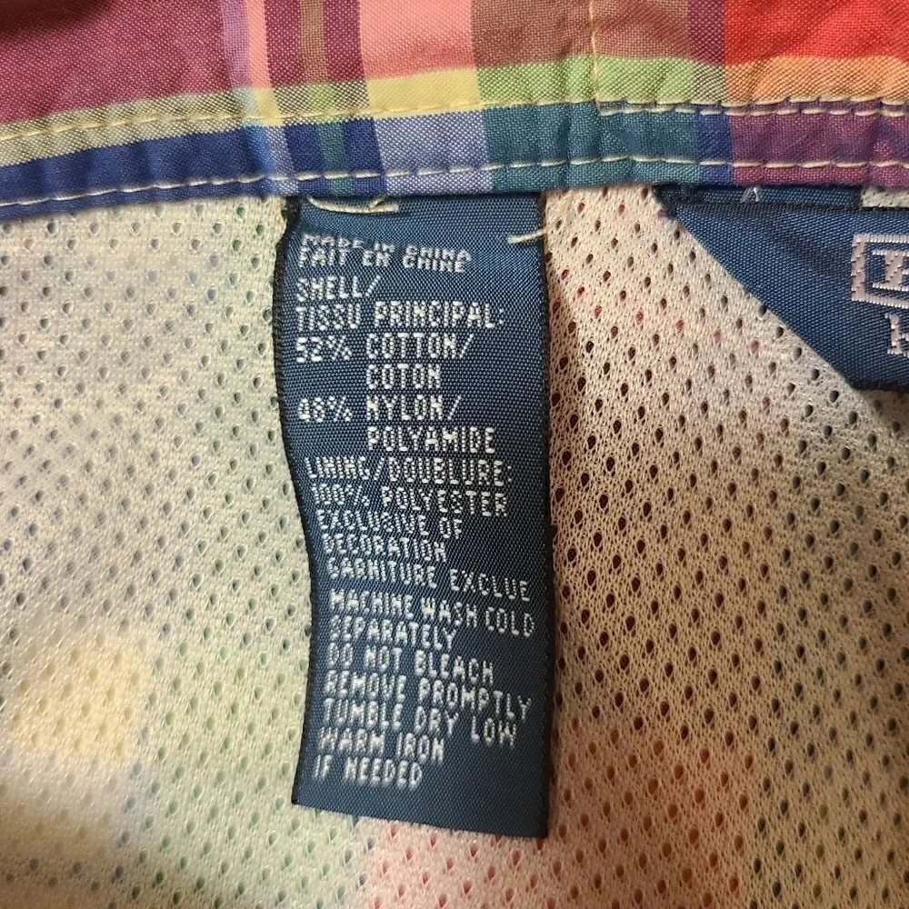 Polo Ralph Lauren Swim Trunks Madras Plaid Size 34